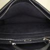 Fendi Peekaboo Selleria shoulder bag in black grained leather - Detail D3 thumbnail