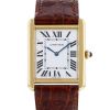 Cartier Tank Solo  large watch in 18k yellow gold and stainless steel Circa  2005 - 00pp thumbnail