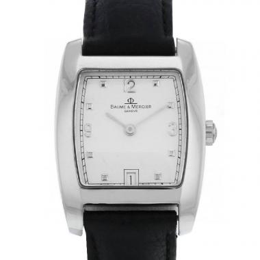 Reloj Baume 
Mercier Hampton Classic de acero Circa  2000
