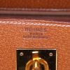 Borsa Hermes Kelly 32 cm in pelle di Pecari gold - Detail D4 thumbnail