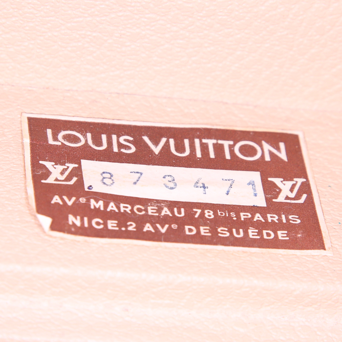 Valigia Louis Vuitton in tela monogram e losine marrone - Detail D3