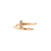 Cartier Juste un clou ring in pink gold and diamonds - 00pp thumbnail