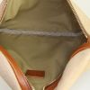 Pochette-ceinture Gucci en toile beige et cuir marron - Detail D2 thumbnail