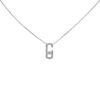 Messika Move Addiction necklace in 14k white gold and diamonds - 00pp thumbnail