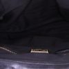 Bolso para llevar al hombro Miu Miu Matelassé en cuero acolchado negro - Detail D2 thumbnail