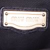 Miu Miu Matelassé shoulder bag in black quilted leather - Detail D3 thumbnail
