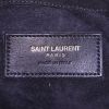 Saint Laurent Emmanuelle shoulder bag in black suede - Detail D4 thumbnail