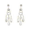 H. Stern small model pendants earrings in yellow gold and rock crystal - 00pp thumbnail