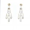 H. Stern small model pendants earrings in yellow gold and rock crystal - 360 thumbnail