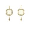 H. Stern Moonlight earrings in yellow gold,  quartz and diamonds - 00pp thumbnail