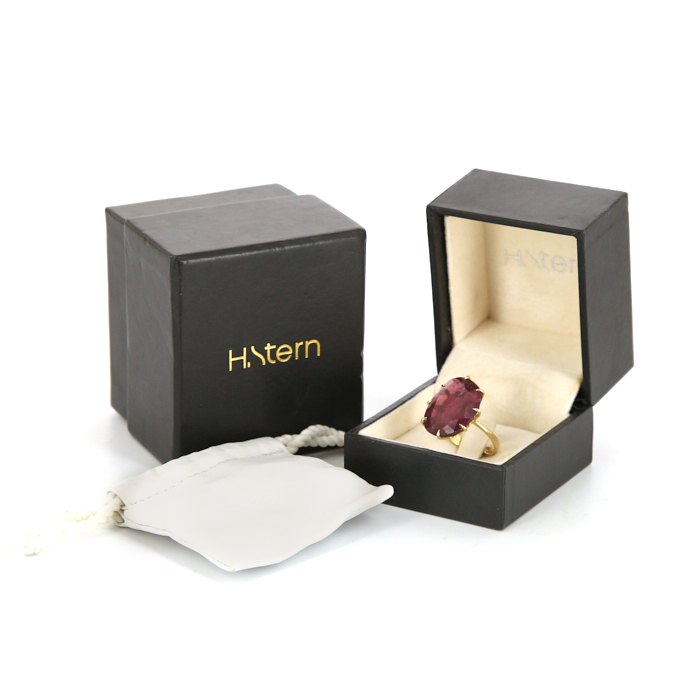 H. Stern ring in yellow gold and tourmaline - Detail D2