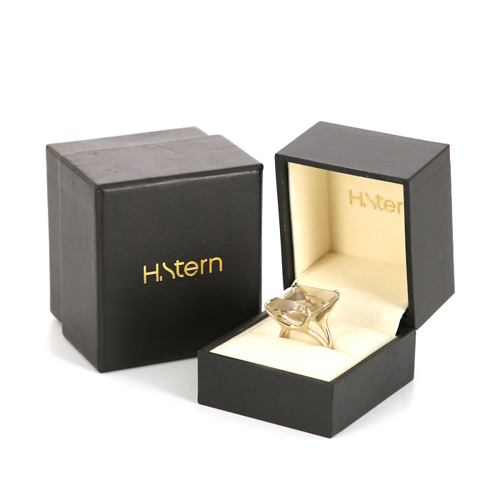 H. Stern ring in yellow gold and smoked quartz - Detail D2