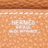 Hermes Birkin 30 cm handbag in gold leather taurillon clémence - Detail D3 thumbnail