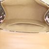 Louis Vuitton Cherry Blossom Retro handbag in brown and pink monogram canvas and natural leather - Detail D2 thumbnail