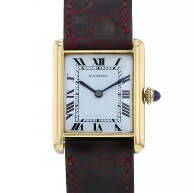 Cartier Tank Louis Cartier watch in yellow gold Circa  1980