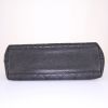 Chanel handbag in black quilted grained leather - Detail D4 thumbnail