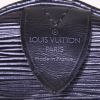 Louis Vuitton Keepall 55 cm travel bag in black epi leather - Detail D3 thumbnail