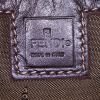 Fendi Zucca handbag in brown logo canvas and brown leather - Detail D3 thumbnail