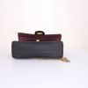 Chanel 2.55 handbag in black grained leather - Detail D5 thumbnail