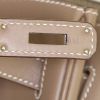 Hermes Birkin 35 cm handbag in etoupe Swift leather - Detail D4 thumbnail