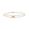 Chaumet Jeux de Liens bracelet in pink gold and diamonds - 00pp thumbnail