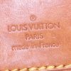 Mochila Louis Vuitton Montsouris en lona Monogram marrón y cuero natural - Detail D3 thumbnail