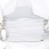 Bolso de mano Bottega Veneta Campana en cuero intrecciato blanco - Detail D2 thumbnail
