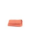Bottega Veneta pouch in varnished pink braided leather - 00pp thumbnail