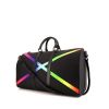 Louis Vuitton Keepall - Luggage travel bag in black taiga leather - 00pp thumbnail
