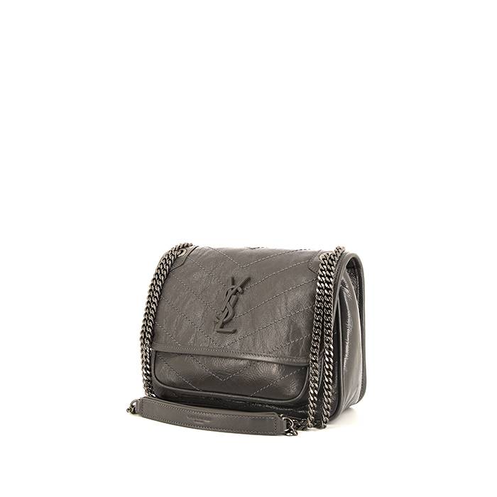 Saint Laurent Niki Baby Quilted Leather Crossbody