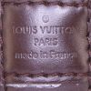 Louis Vuitton Alma BB shoulder bag in brown damier canvas and brown leather - Detail D4 thumbnail