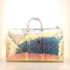 Louis Vuitton Keepall Editions Limitées Prism travel bag in shading vinyl and white vinyl - 360 thumbnail