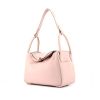 Hermes Lindy handbag in pink Swift leather - 00pp thumbnail