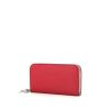 Dior Diorissimo wallet in raspberry pink leather - 00pp thumbnail
