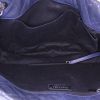 Chanel Grand Shopping shopping bag in dark blue leather - Detail D2 thumbnail