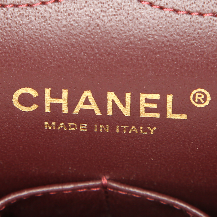 Borsa Chanel Timeless jumbo in pelle martellata e trapuntata nera - Detail D4