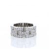 Cartier Maillon Panthère ring in white gold - 360 thumbnail