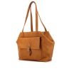 Fendi Selleria bag worn on the shoulder or carried in the hand in brown grained leather - 00pp thumbnail
