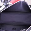 Borsa da viaggio Louis Vuitton Keepall 50 cm in pelle Epi nera e pelle liscia bianca - Detail D3 thumbnail