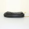 Sac bandoulière Fendi Fendista en cuir noir - Detail D4 thumbnail
