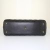 Dior Lady Dior large model handbag in black leather cannage - Detail D5 thumbnail
