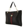 Gucci Rajah shopping bag in black leather - 00pp thumbnail