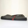 Gucci Rajah shopping bag in black leather - Detail D4 thumbnail