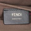 Fendi Baguette handbag in monogram canvas and brown - Detail D4 thumbnail