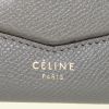Céline Trotteur wallet in green grained leather - Detail D3 thumbnail