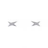 Mauboussin Etoile Divine small earrings in white gold and diamonds - 00pp thumbnail