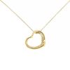 Tiffany & Co Open Heart large model necklace in yellow gold and diamonds - 00pp thumbnail