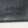 Shopping bag Goyard Saint-Louis modello medio in tela Goyardine nera e pelle nera - Detail D3 thumbnail