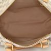 Louis Vuitton Speedy 30 handbag in azur damier canvas and natural leather - Detail D2 thumbnail