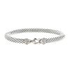 David Yurman Collictblesen bracelet in silver and diamonds - 00pp thumbnail